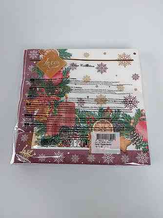 Салфетки бумажнае новогодние(ЗЗхЗЗ, 18шт)