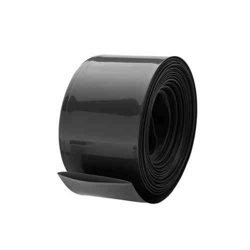 Термоусадочная трубка ПВХ 110x0.1мм, 1м, черная Винница
