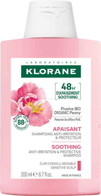 Клоран Півонія шампунь для чутливої шкіри голови Klorane Shampooing a la Pivoine, 200 мл new Дніпро - фото 1