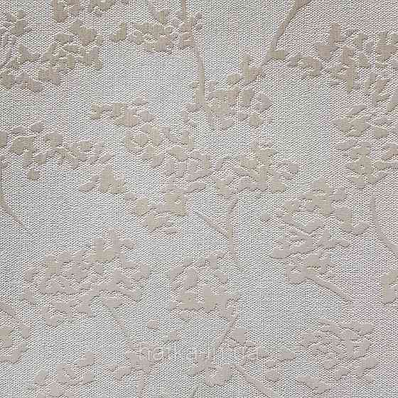 Шпалери вінілові на флізелін Marburg New Spirit Schoner Wohnen листя гілки сріблясті квіти на білому Київ