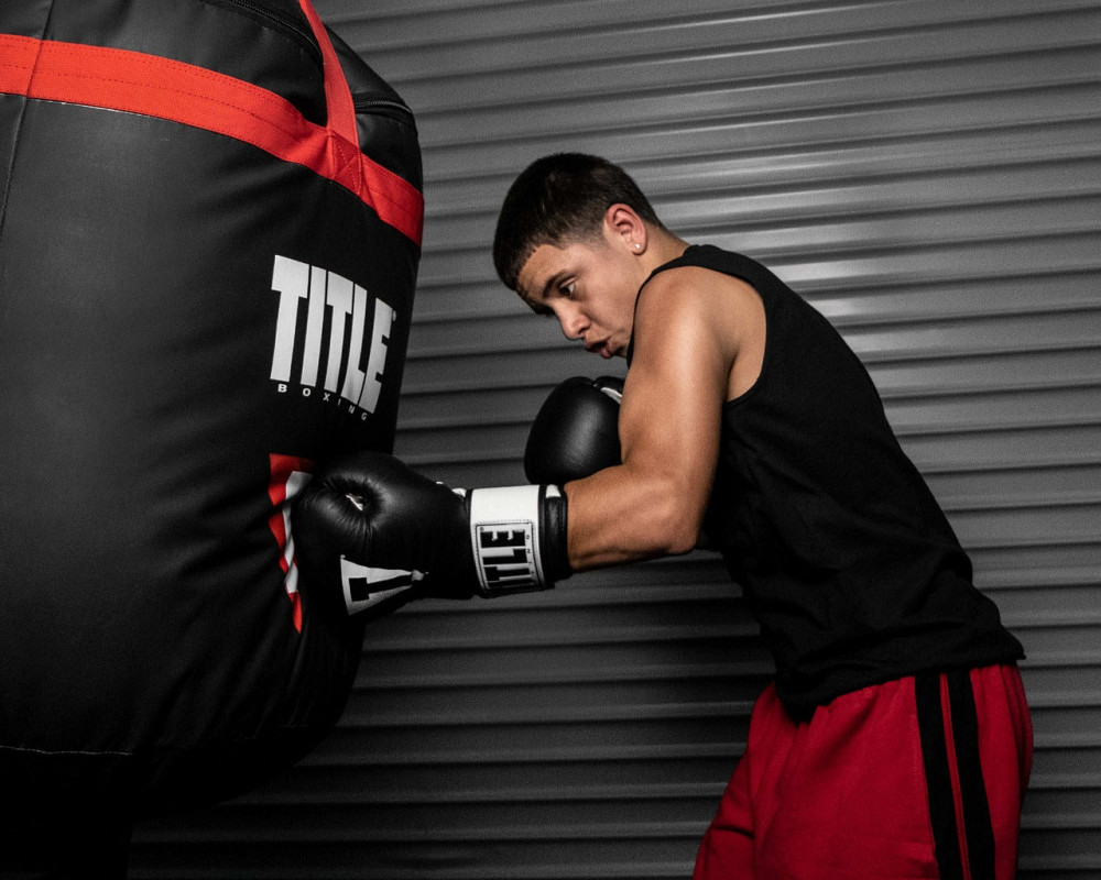 Боксерські рукавиці TITLE Premier Leather Black/White L 14 oz (бинти 4м. в комплекті) Кам'янське - фото 9