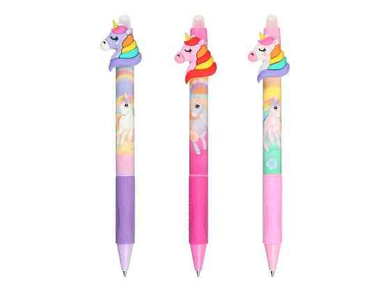 Ручка гелева Пиши-стирай , 0,5мм, UNICORN, KIDS Line ТМ ZiBi Київ
