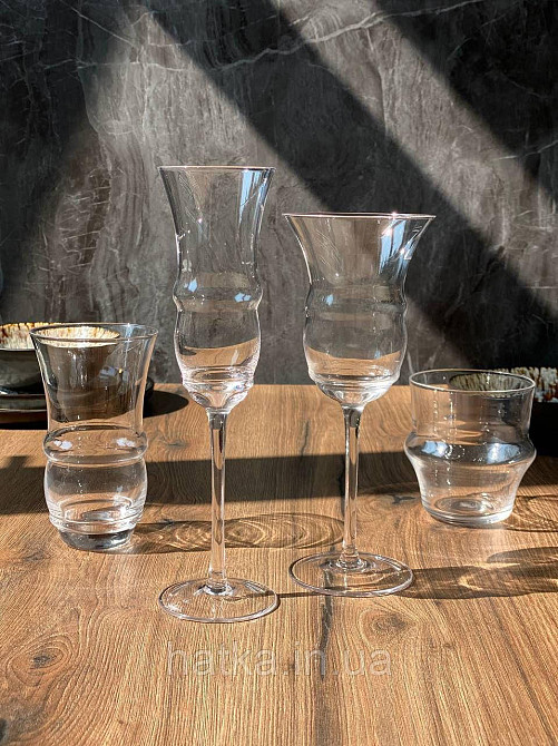 Набір склянок 6 шт хайбол 430 мл "Гоблет" скло прозоре 102-791 Київ - фото 3