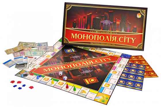 Настільна гра "Монополія.CITY" ARTOS, шт Київ