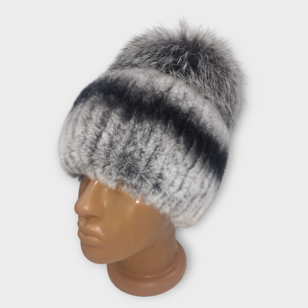 Шапка хутряна жіноча Тіфані Rex Шиншиловий Харків - фото 2