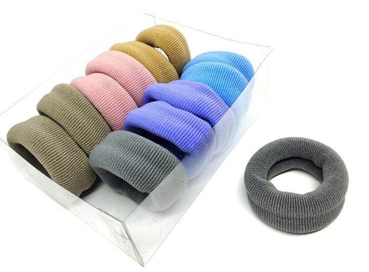 Резинки для волос женские пастель 12 шт Киев - изображение 1