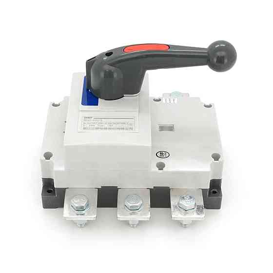 Ручний вимикач/роз'єднувач/рубильник CHINT NH40-630/3P, 380V, 630A, стандартна рукоятка Київ