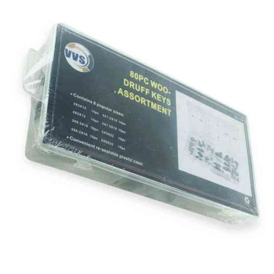 Шпонка набір 80 шт, 8 розмірів Мукачево