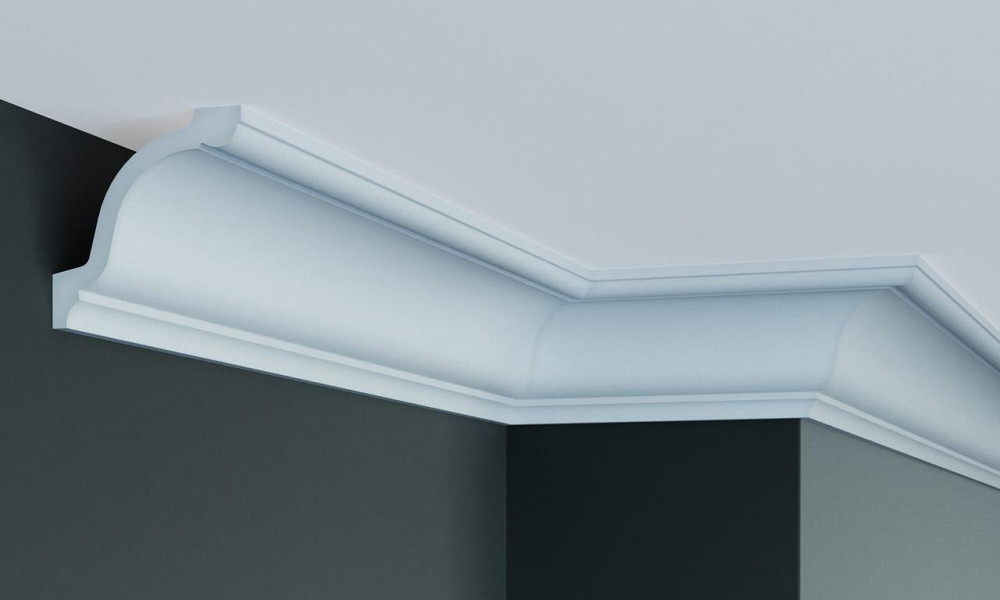 Карниз полиуретановый гладкий Gaudi Decor P 2016 Днепр - изображение 1