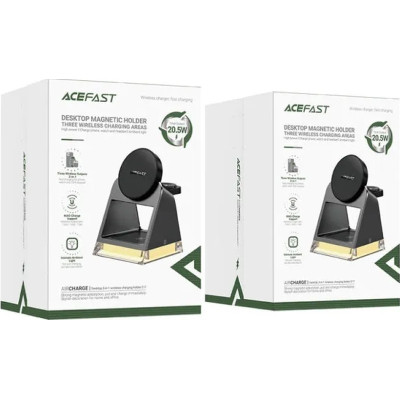 Зарядний пристрій Acefast Wireless QI 3in1 15W E17 (6974316282815) Вінниця - фото 5