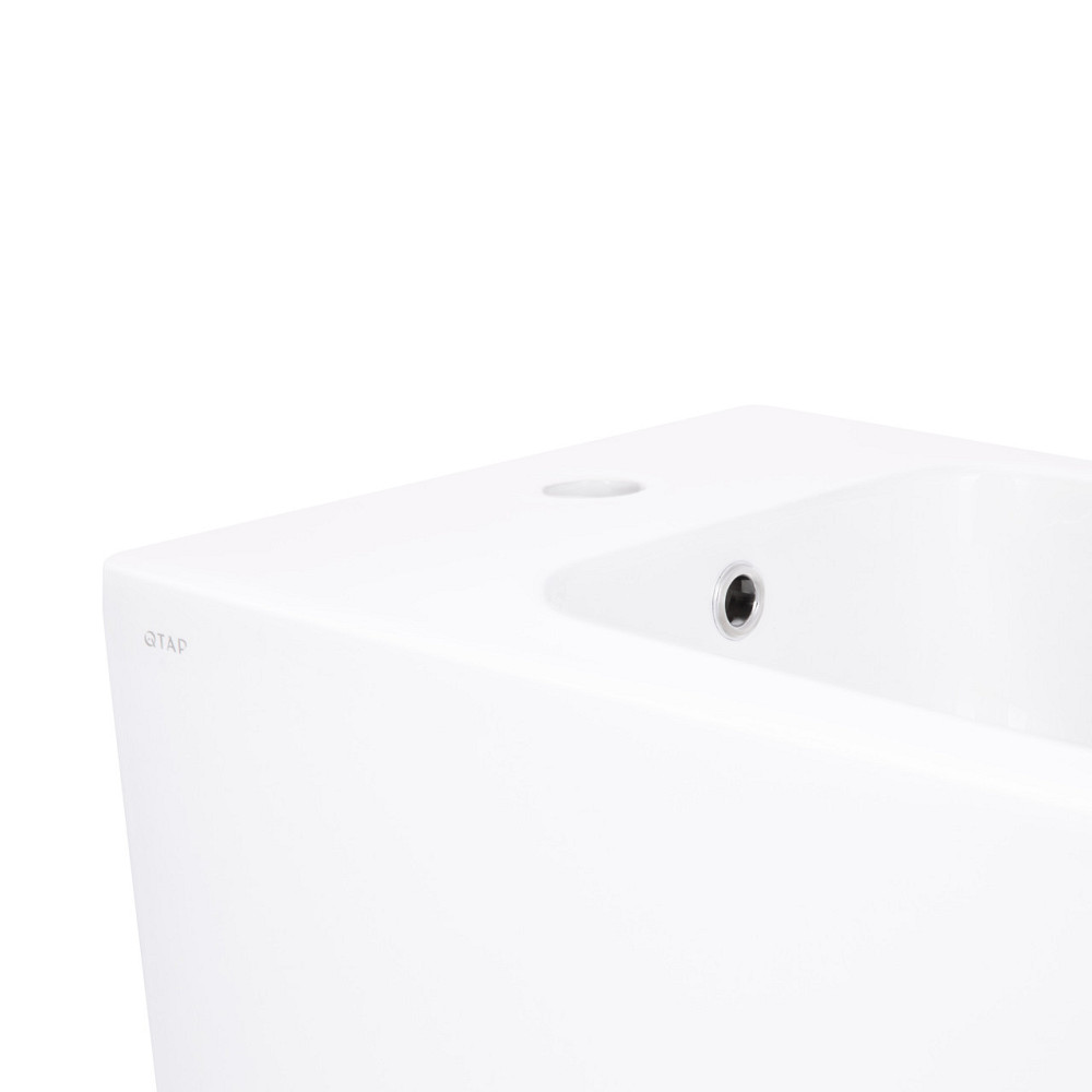 Біде підвісне Qtap Crow 485х340х290 мм White QT05555371W Київ - фото 5
