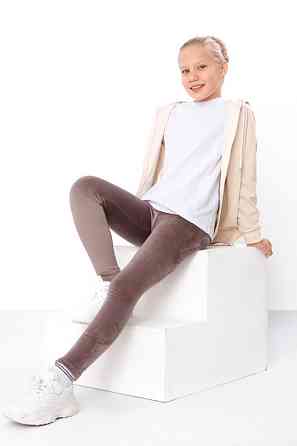 Лосини для дівчинки, велюр на хутрі топ Київ