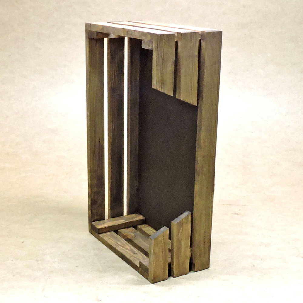 Лежак деревянный для собаки 