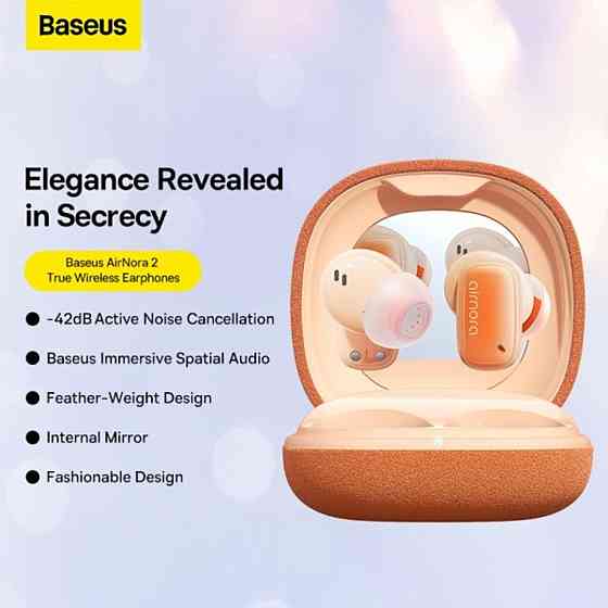 Бездротові навушники Baseus AirNora 2 True Wireless Earphones Gradient помаранчеві Львів