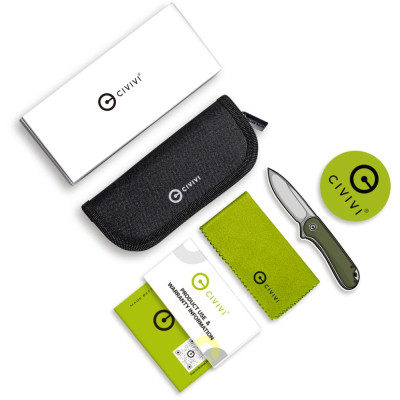 Нож Civivi Vision FG, Grey Micarta, Darkwash (C22036-3) Винница - изображение 9