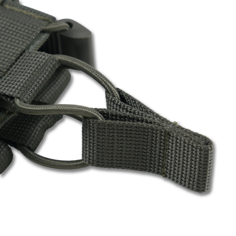 Жесткий усиленный тактический подсумок на 1 магазин Kiborg GU Single Mag Pouch Khaki. Подсумки для магазинов Киев - изображение 8