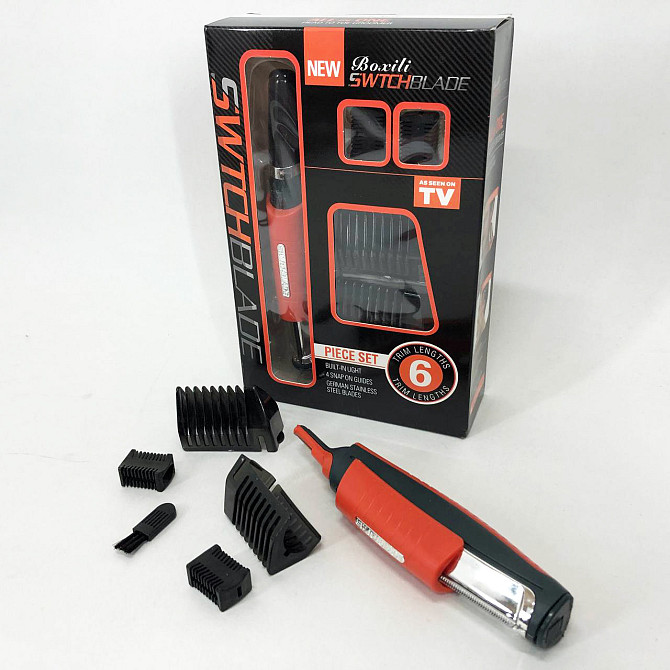 Бритвы аккумуляторные Switchblade X-TRIM, Бритва мужская электрическая SA-713 аккумуляторная электробритва Киев - изображение 5