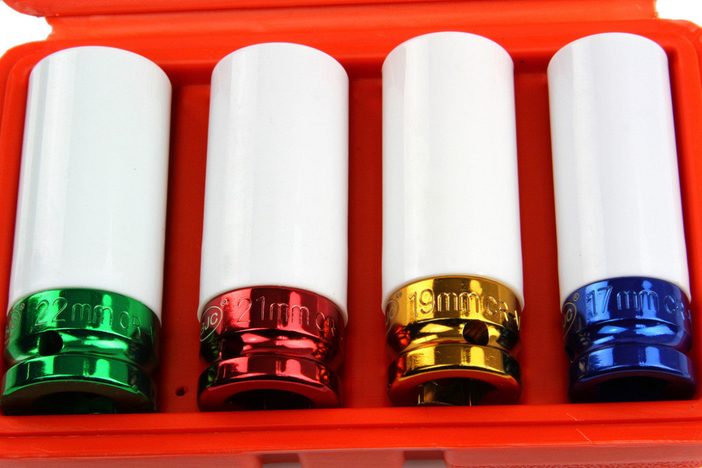 Набор ударных головок для алюминиевых дисков 1/2