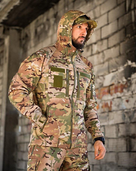 Тактический костюм софтшел softshell 5.11 mission мультикам    ВТ7879 Одесса - изображение 5