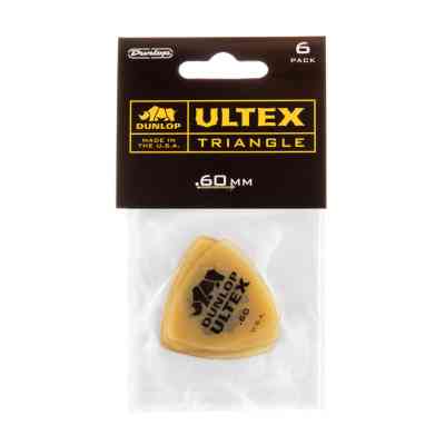 Медіатор Jim Dunlop Ultex Triangle Pick .60mm 6 шт. (426P.60) Вінниця