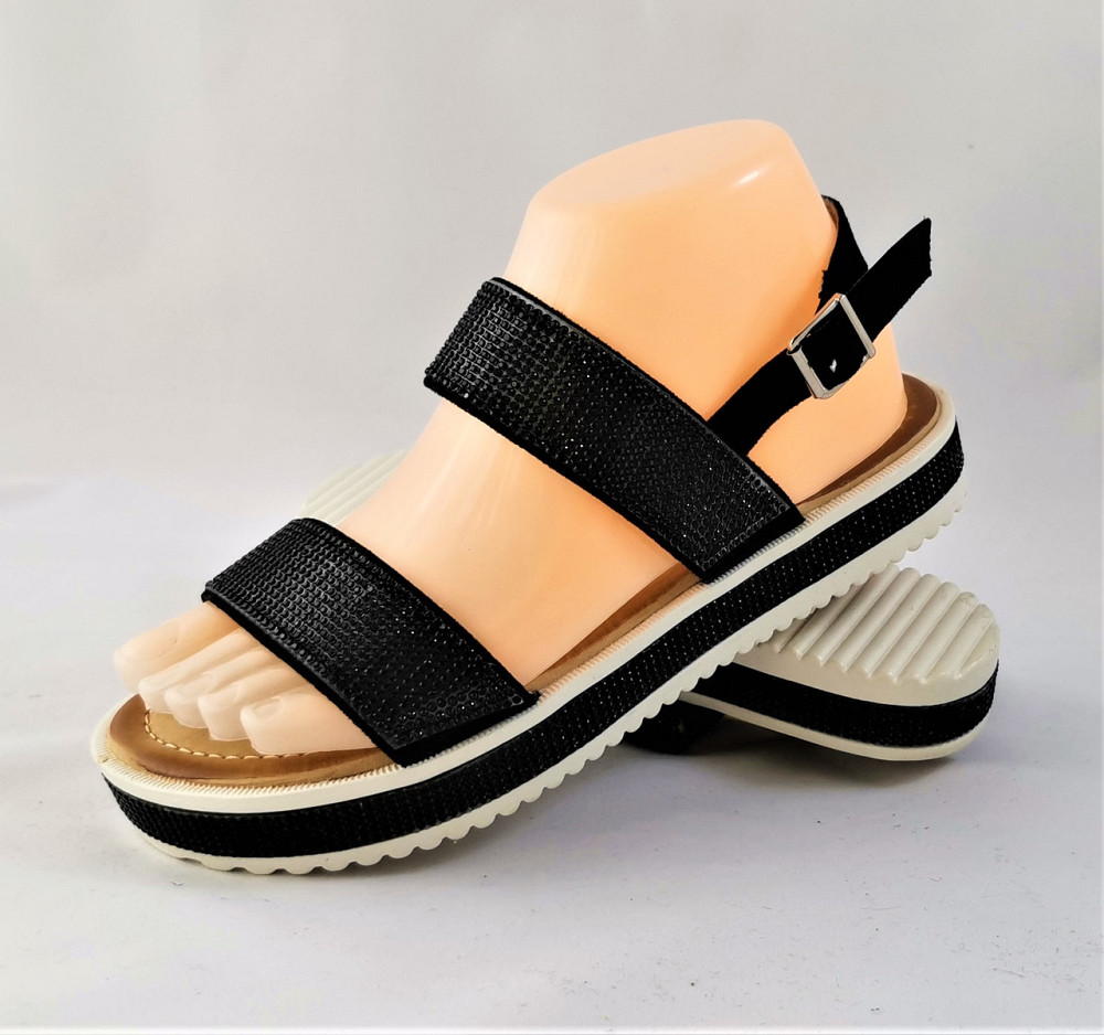 . Жеганські Сандалі Босоніжки Чорні Літні (розміри: 39) - 21 Дніпро - фото 9