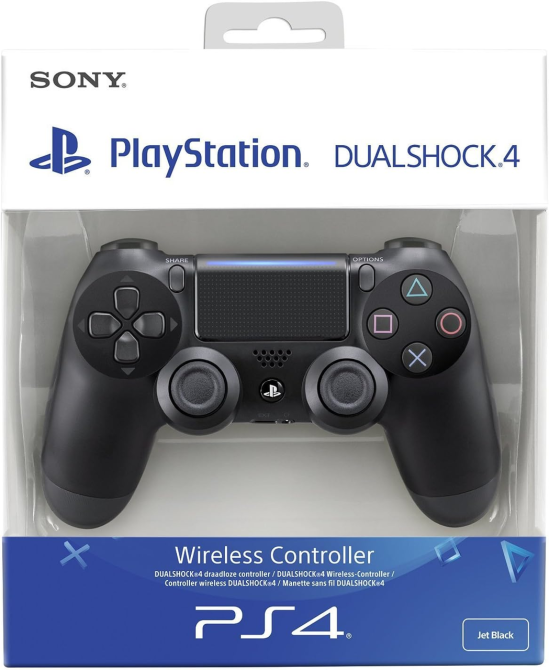 Геймпад Sony DualShock 4 V2 для PS4, PC, Bluetooth, сенсорна панель, гіроскоп, акумулятор 1020 мАг, чорний Київ - фото 4