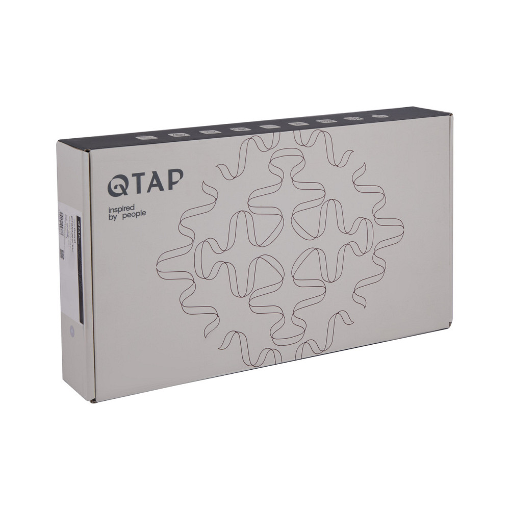 Змішувач для раковини Qtap Vlasta New високий QTVLA269GMB45653 Gunmetal Black PVD Київ - фото 5