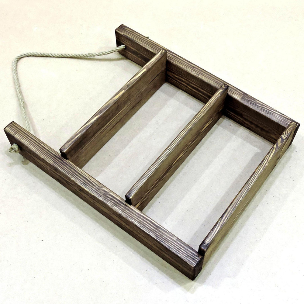 Полиця для ванної "Дрезден" сепія Миколаїв - фото 3