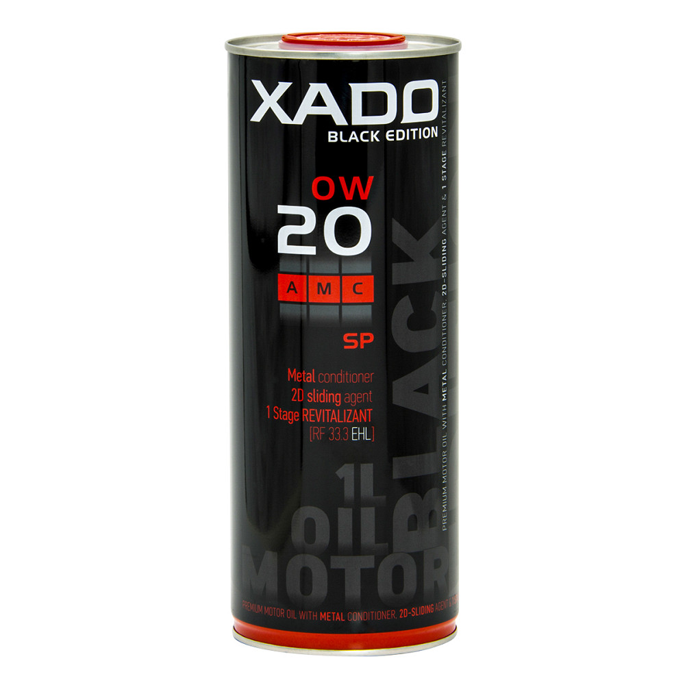 Моторное масло Xado Atomic Oil AMC Black Edition 0W-20 1л Львов - изображение 1