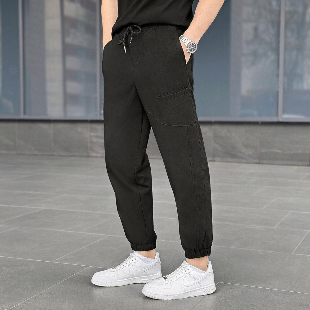 Мужские черные джогеры весенние с карманами Pobedov Vortex Киев - изображение 2