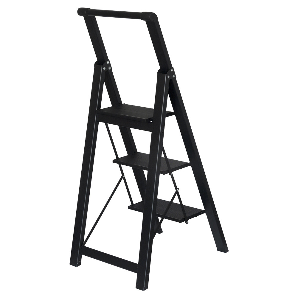 Sigma Стремянка алюминиевая Loft 3 ступени 1.22м SIGMA (5036314) Коломия - фото 3