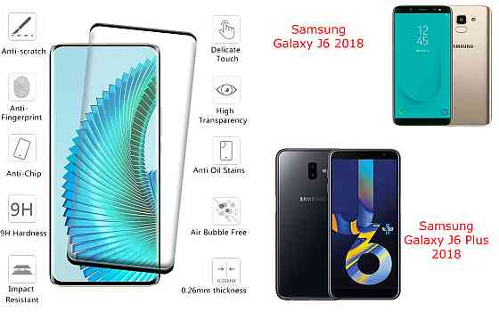 Защитное стекло HyperGlass Pro для Samsung Galaxy J6 2018, Galaxy J6 Plus 2018 – максимальная чувствительность Киев