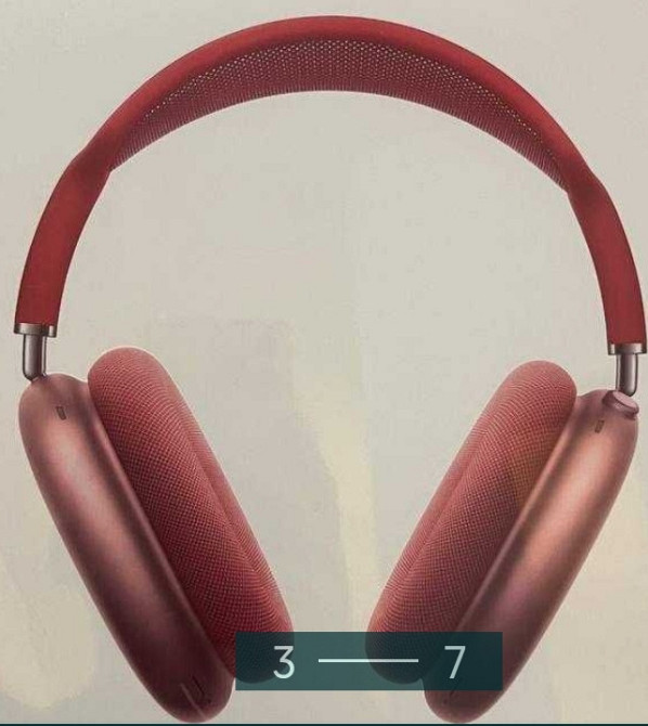 Наушники Новые: AIR PODS Max Pink ( MGYM3) Оригинал Розовые. Харьков - изображение 7