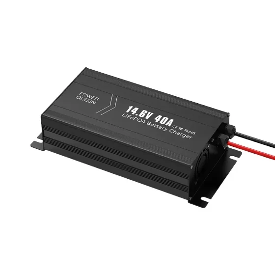 Зарядний пристрій для акумуляторних батарей LiFePO4 14.6V/40A Power Queen P12V40A-BCHA-Y (44-00529) Київ