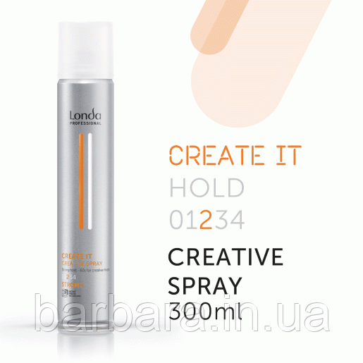 Спрей моделюючий сильної фіксації Create It Hairspray 250 мл Київ - фото 1