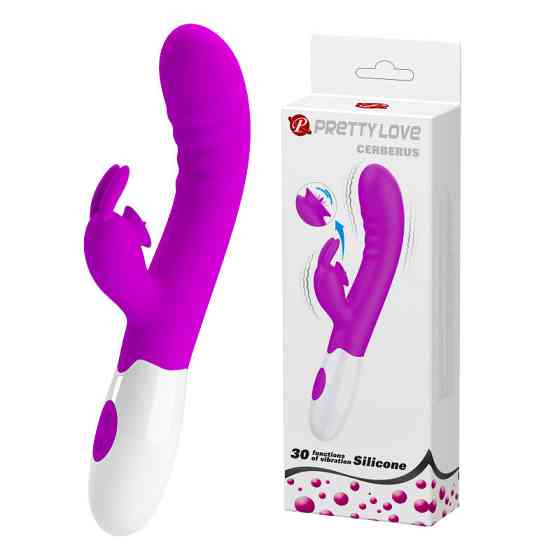 Вибратор - Pretty Love Cerberus Licking Vibrator Purple Sex Aura Киев