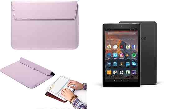 Чехол-конверт VitoCase для Amazon Fire HD 8 2017, с функцией подставки для планшета Фиолетовый Киев
