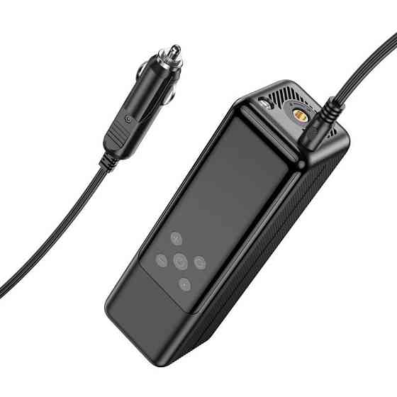 Автомобильный насос HOCO ZP5 May smart air pump Black Одесса