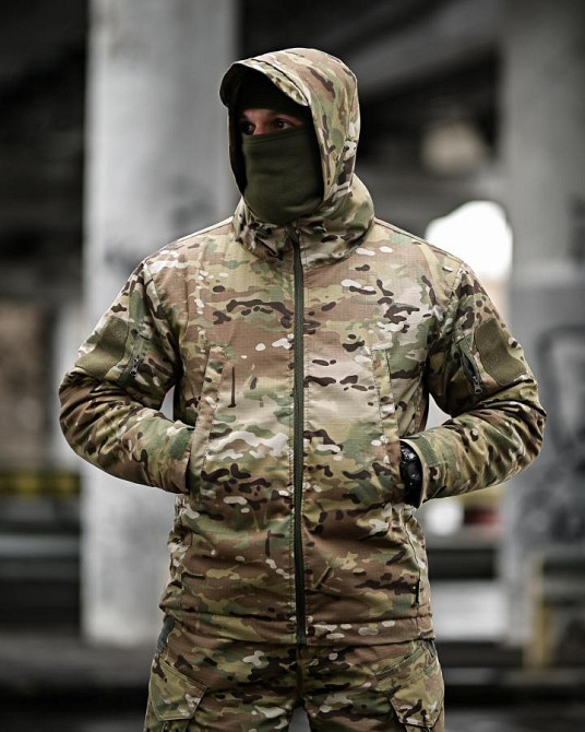 Зимовий тактичний костюм HAZARD мультикам ПП8165 Одеса - фото 6