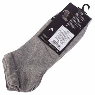 Носки Head Sneaker 3P Unisex 761010001-400 3 пари Сірий 35-38 (8718824272436) Винница - изображение 7