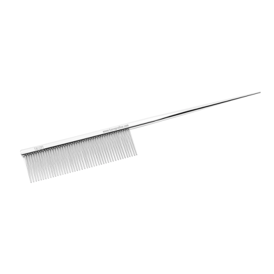 Tauro Pro Line Royal Collection Гребінець металевий з хвостиком, 19,3 см Киев