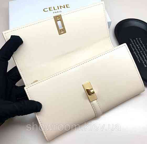 Женский брендовый коешелек Celine (924) beige Киев