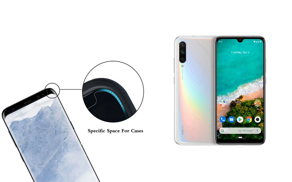 Захисне скло HyperGlass Pro для Xiaomi Mi A3 – максимальна чутливість та захист Київ - фото 3