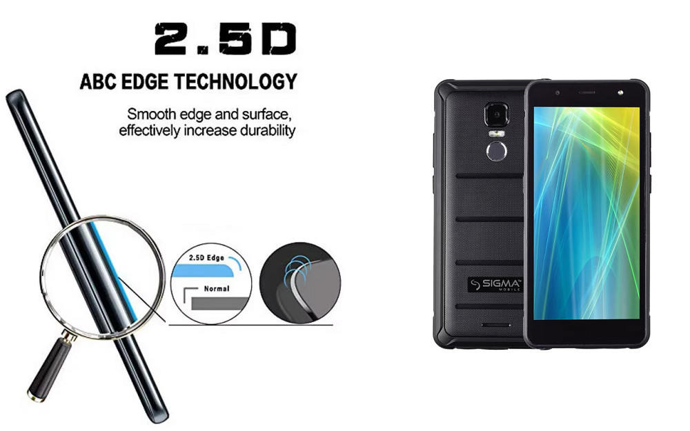 Захисне скло ArmorGlass для Sigma mobile X-Treme PQ37 – стійке до подряпин та ударів Київ - фото 2