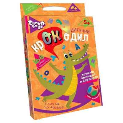Настольная игра Danko Toys Детский крокодил, украинский (CROC-01-01U) Винница
