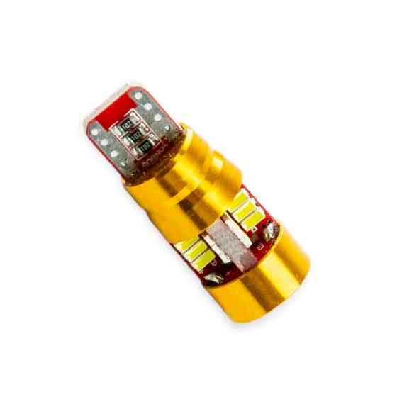 Автоламп БЦ 12-5 лазер. WHITE 27 SMD (3014) обманка лінза світлодіодна Мукачево