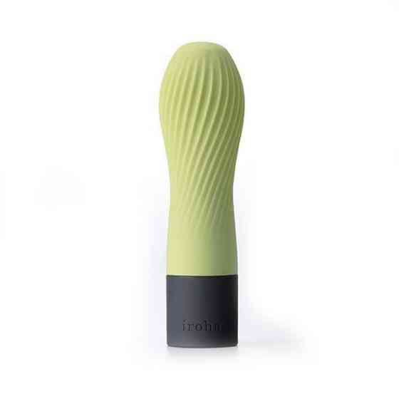 Вібратор IROHA ZEN Matcha з ніжною ребристою поверхнею Sex Aura Київ