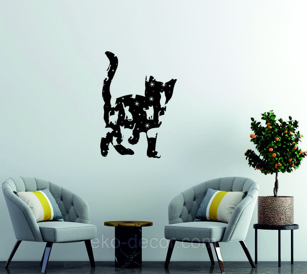 Декоративное настенное 3D Панно «Котёнок» Декор на стену с объемом Киев - изображение 10