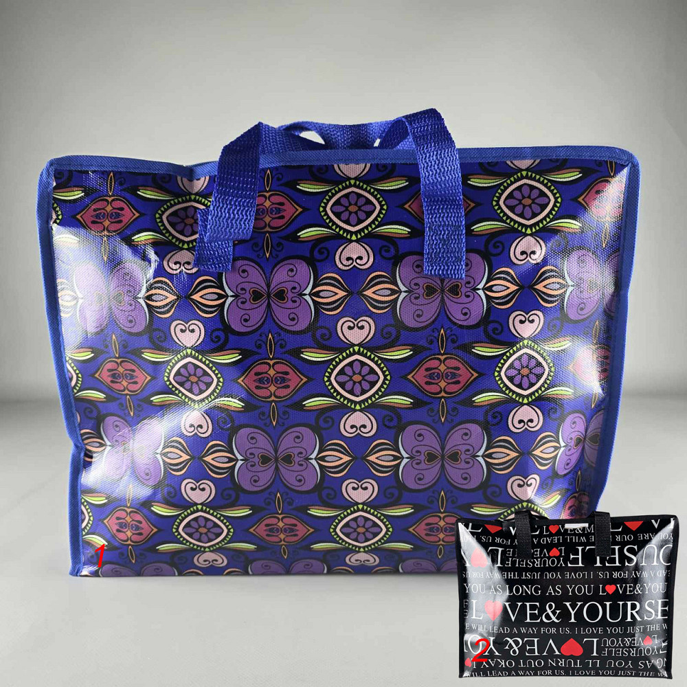 Сумка господарська, поліпропіленова, з кольоровим малюнком No1 Кольорова (38x34x18) (1 шт.) Харків - фото 5