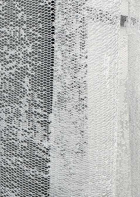 Тюль жаккард VR-Textil № 1860т Арка на кухню цвет белый 400х150 см (53-0078) Киев - изображение 5